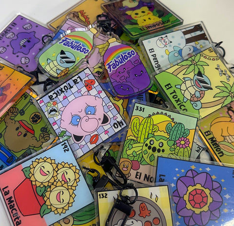 Loteria Keychains