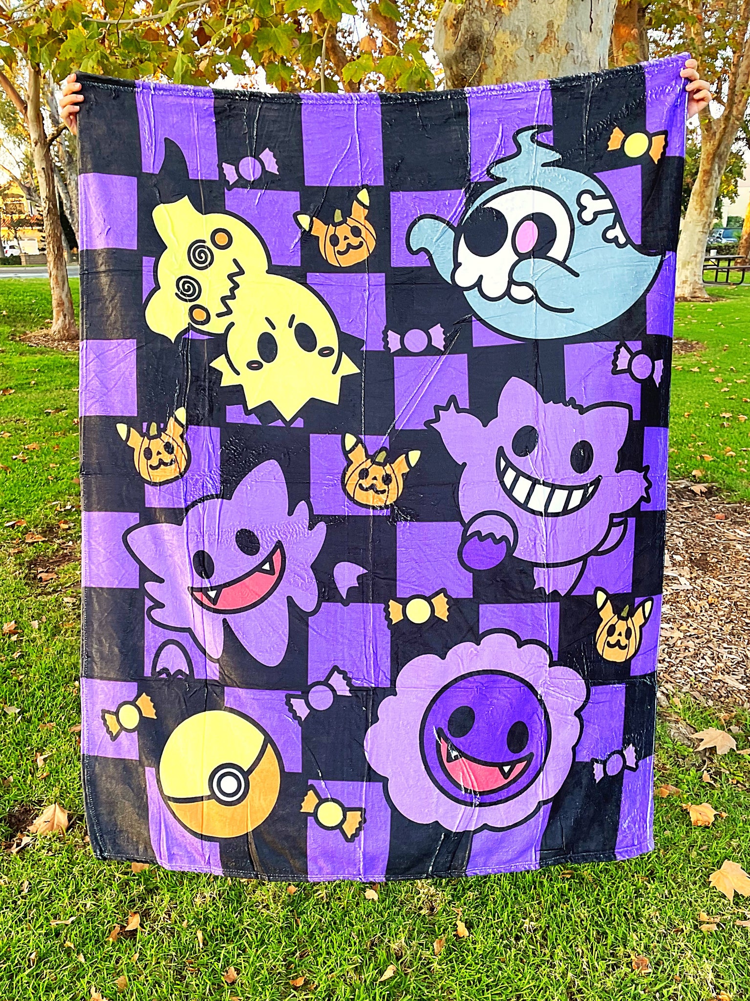 Ghost Blanket Fleece DISPLAY