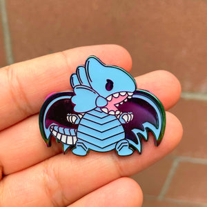 Blue Eyes White Dragon Pin