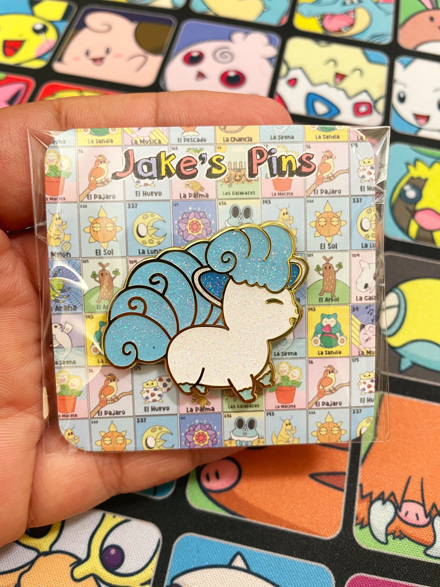 Alola vulpix Pin