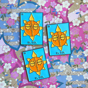 Loteria El Sol Solrock Pin